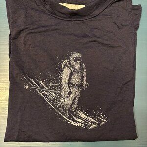 Icebreaker Tech Lite Skiing Yeti - Navy